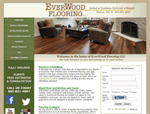 Tablet Screenshot of everwoodflooring.com